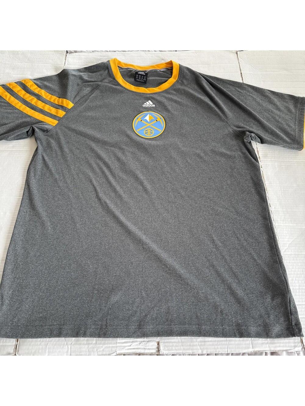 VTG Adidas Denver Nuggets Keneth Faried Shirt Jersey NBA Size XXL Denver Nuggets